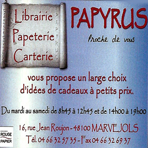 Librairie - Papeterie - Papyrus