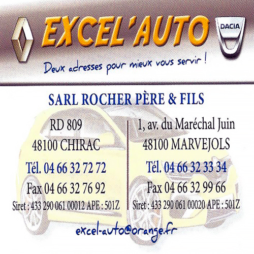 Excel'Auto - Maison Rocher