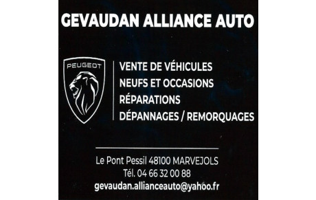 Alliance Auto Gévaudan
