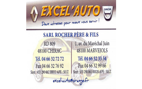 Excel'Auto - Maison Rocher